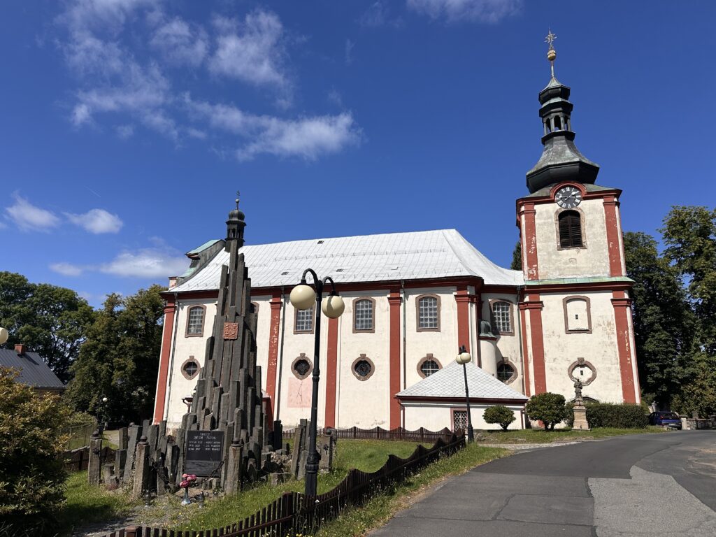 Kamenický Šenov - kostel Narození sv. Jana Křtitele