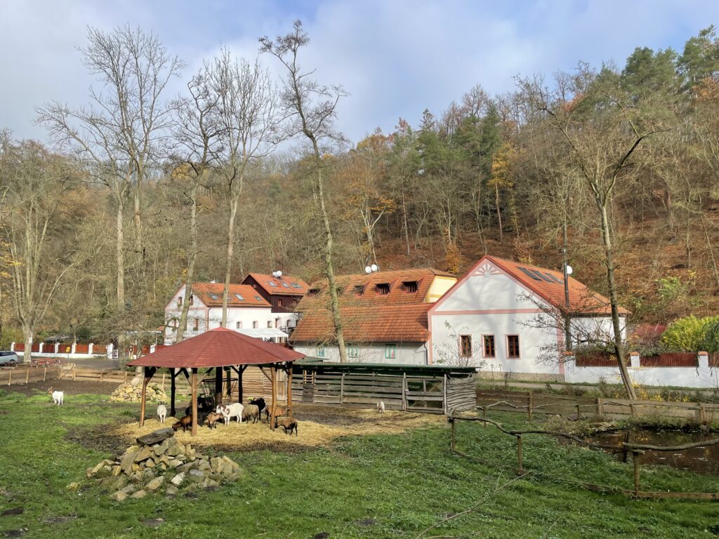 Černodolský mlýn v Oparenském údolí