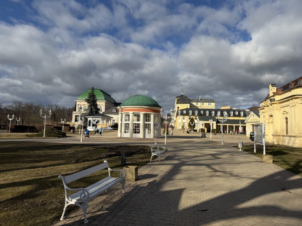 Pavilon Františkova pramene ve Františkových Lázních