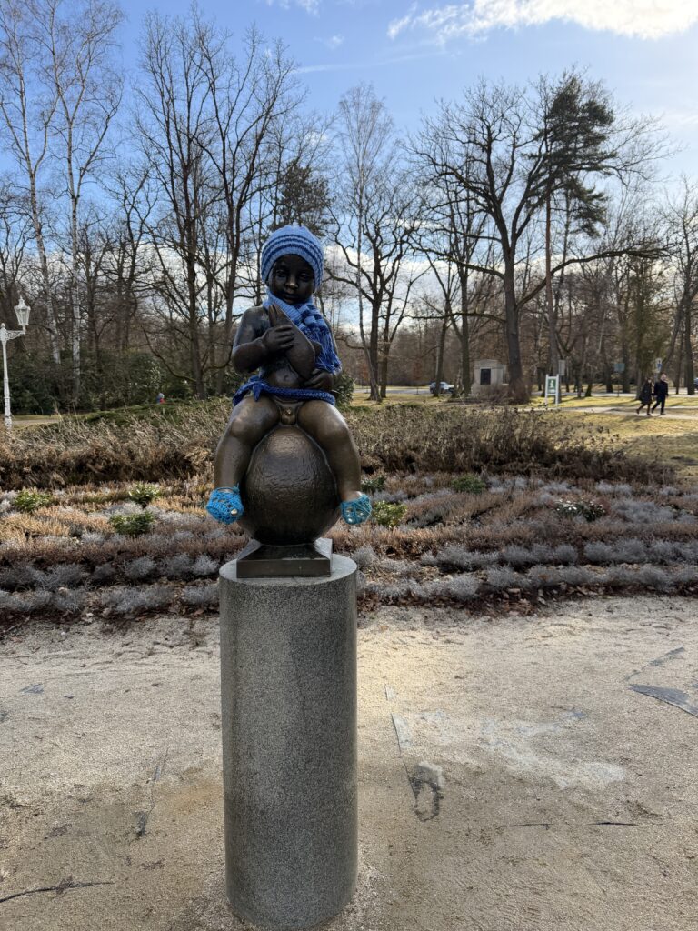 Socha Františka-symbol Františkových Lázní