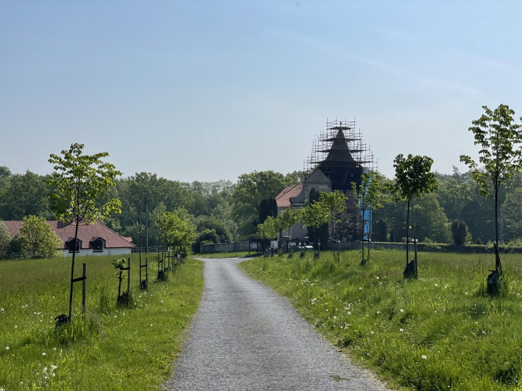 Chlístovice-kostel sv. Ondřeje