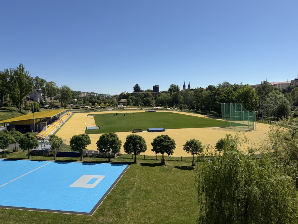 Sportovně rekreační areál Krajinka v Chebu
