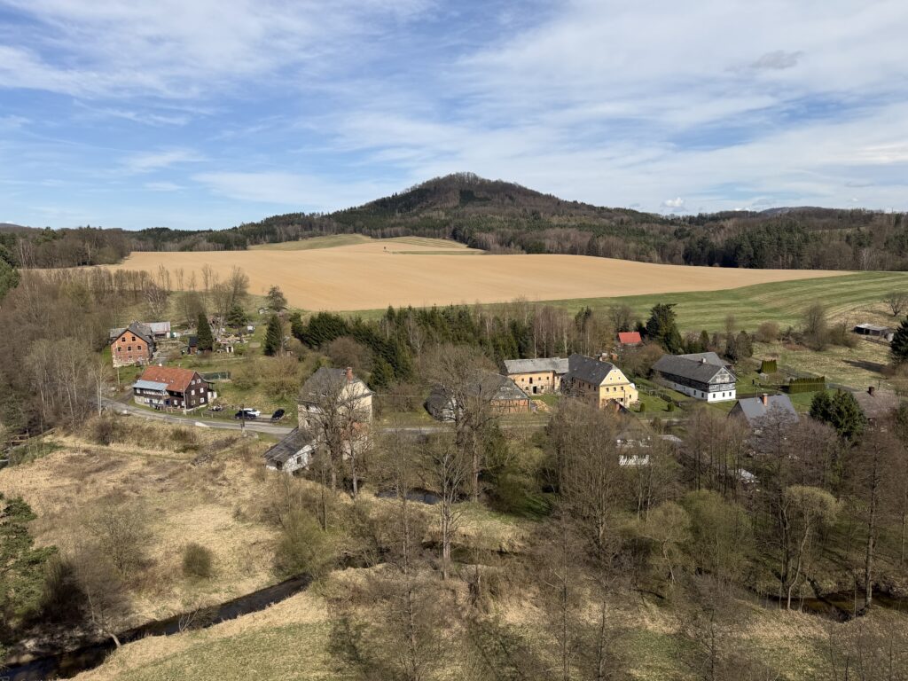 Velenice-výhled od hradu